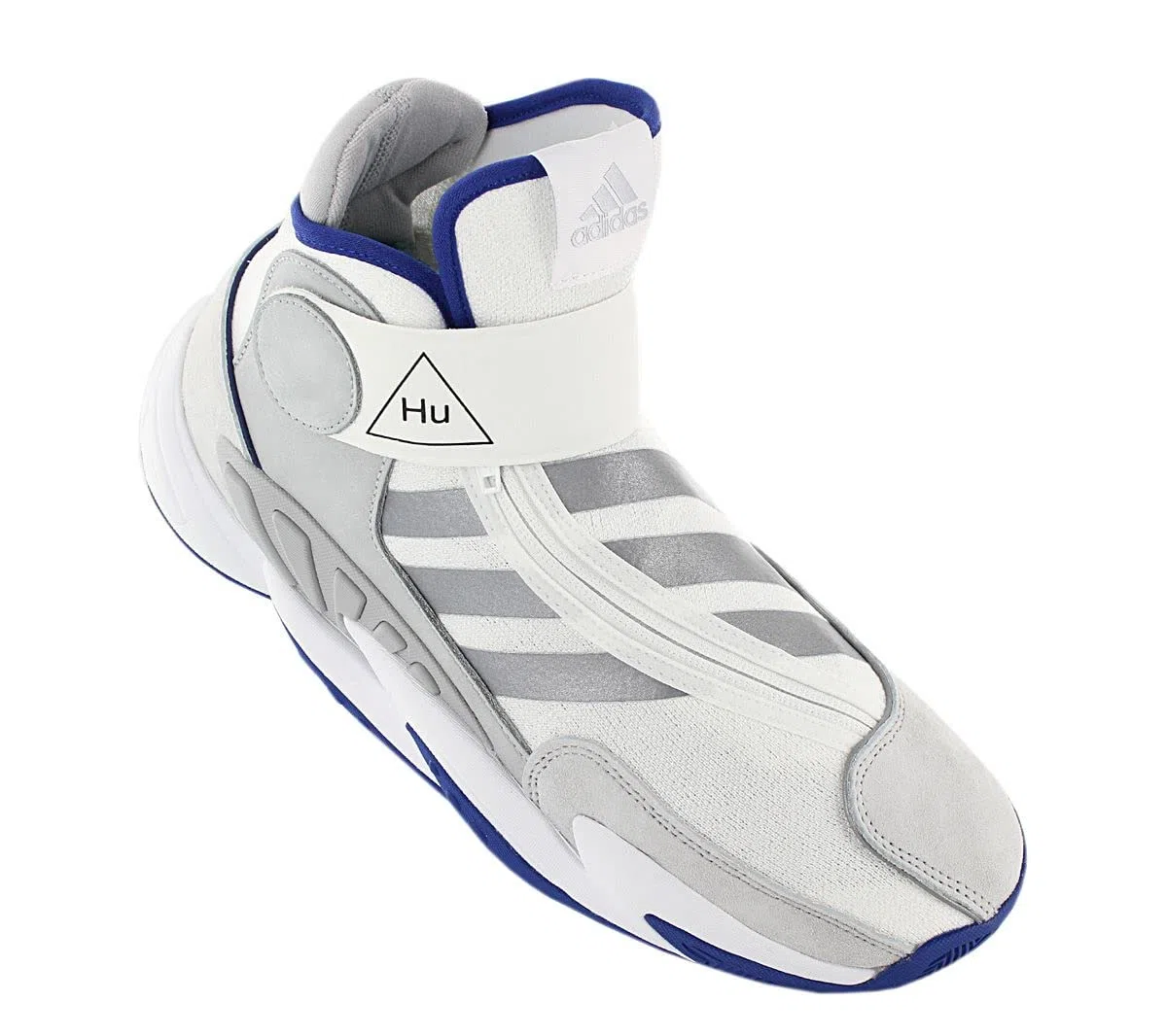 adidas Crazy BYW Hu - Pharrell Williams - PW 0 to 60 BOS - Scarpe da basket da uomo, colore: Bianco EF7215