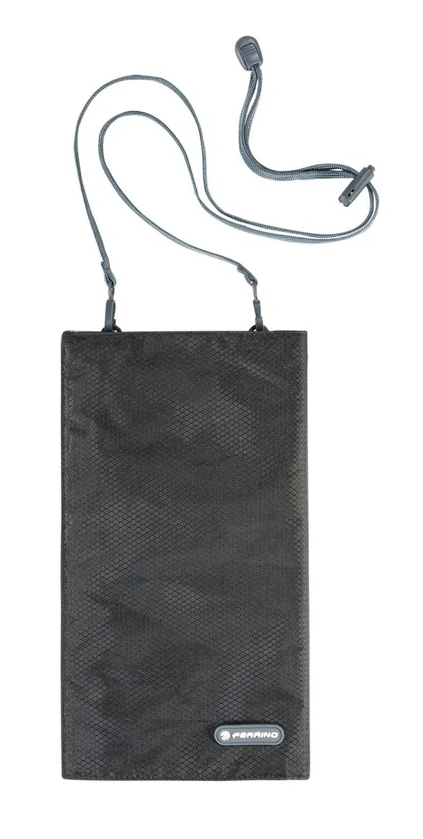 Ferrino Shell, Porta Mappa Unisex Adulto, Nero, M