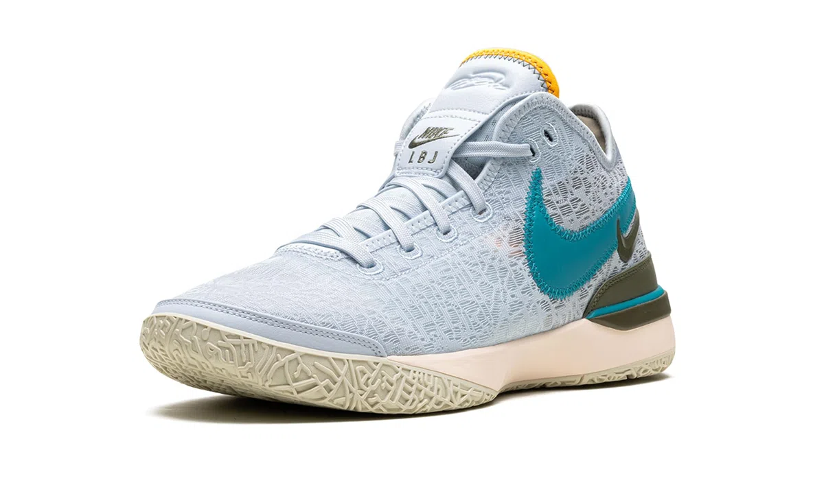 Nike Lebron 20 XX - Scarpe da Basket da Uomo Colore Blu/Verde nebulla 11 Donna/9 5 Uomo tonalità Blu Verde Acqua Nebula Blu 43 EU