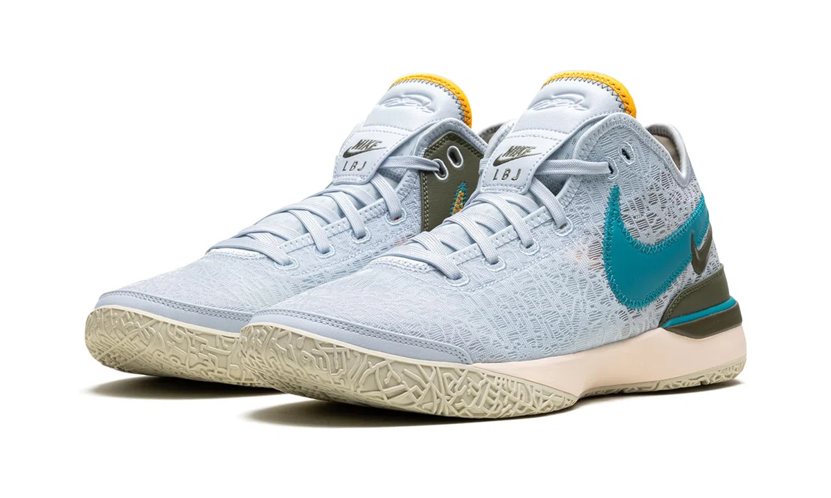 Nike Lebron 20 XX - Scarpe da Basket da Uomo Colore Blu/Verde nebulla 11 Donna/9 5 Uomo tonalità Blu Verde Acqua Nebula Blu 43 EU