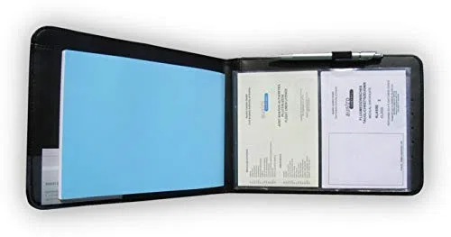 Design4Pilots - Custodia per libretto di volo JAR/FCL Flight Book Case