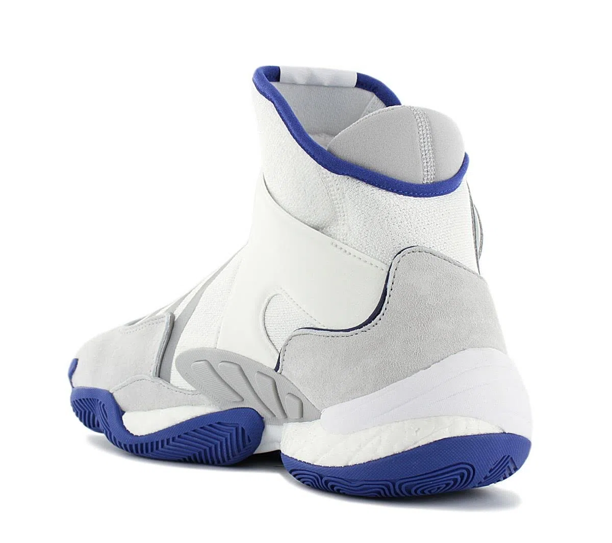 adidas Crazy BYW Hu - Pharrell Williams - PW 0 to 60 BOS - Scarpe da basket da uomo, colore: Bianco EF7215