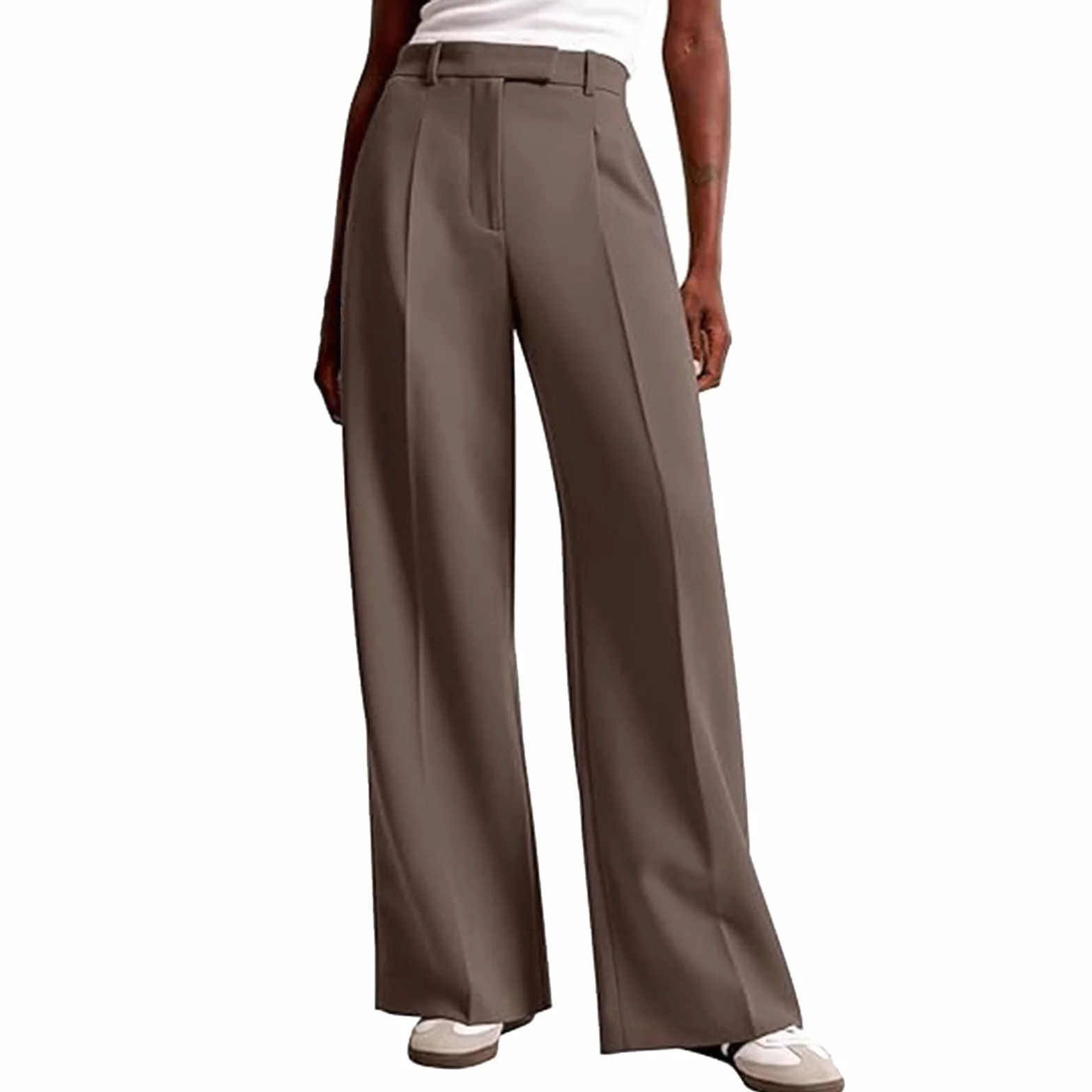 Pantaloni Estate Colorati Donna Lino Felpati Lana Elasticizzati Firmati Bottoni Bassa Pesante Leg Tessuto Tre Fiori Argento Bretelle Crema Spacchi Deserto Sfrangiati Mocassini