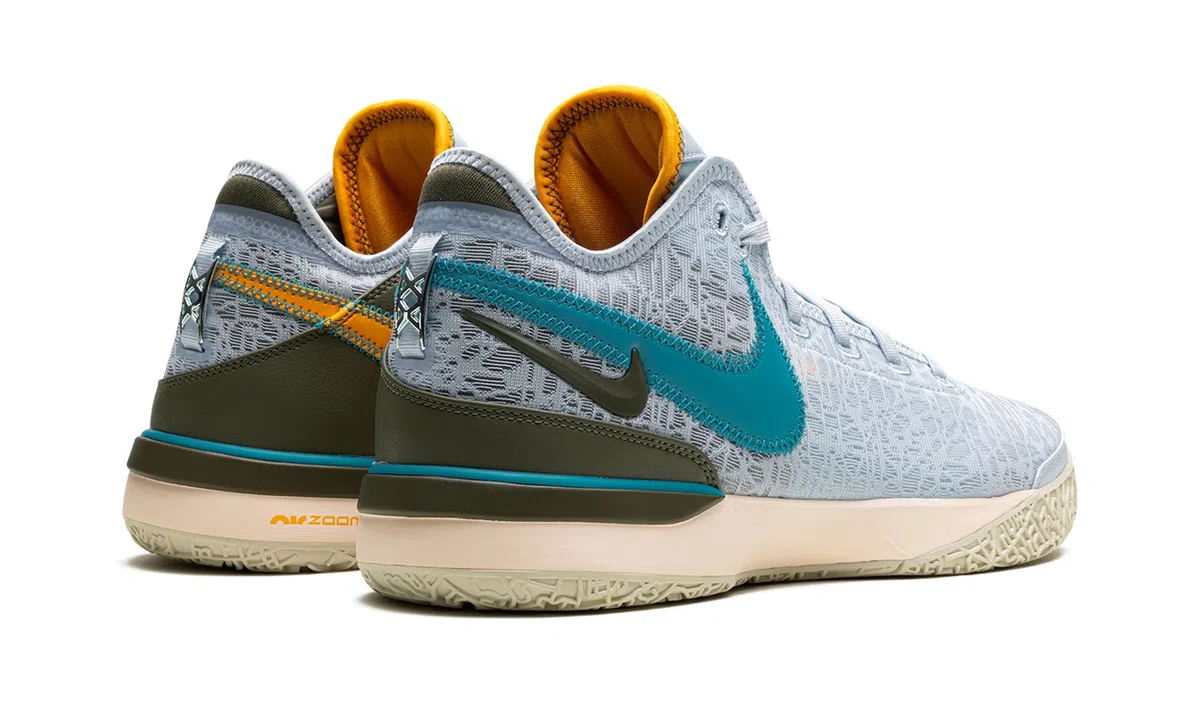 Nike Lebron 20 XX - Scarpe da Basket da Uomo Colore Blu/Verde nebulla 11 Donna/9 5 Uomo tonalità Blu Verde Acqua Nebula Blu 43 EU
