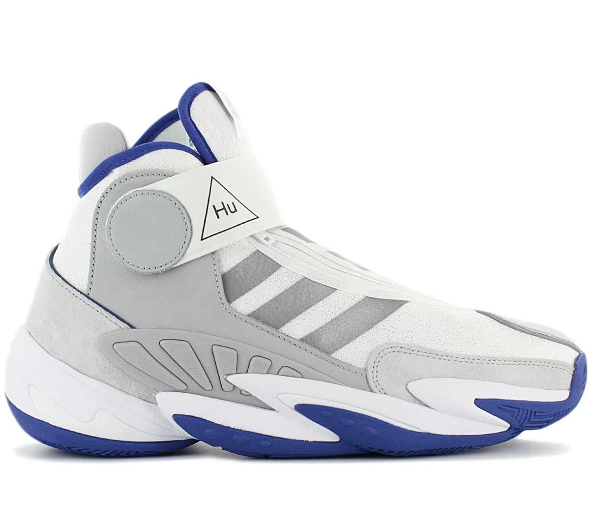 adidas Crazy BYW Hu - Pharrell Williams - PW 0 to 60 BOS - Scarpe da basket da uomo, colore: Bianco EF7215