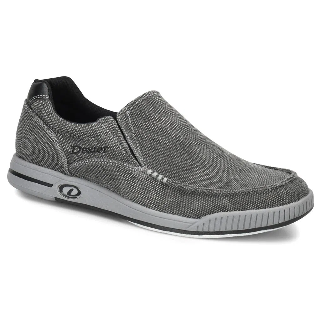 Dexter - Kam - Scarpe da Bowling, da Uomo, Colore: Antracite/Grigio Uomo