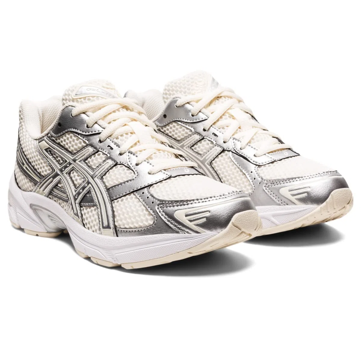 ASICS Gel-1130 Sneakers da donna, crema/argento puro, 42 M