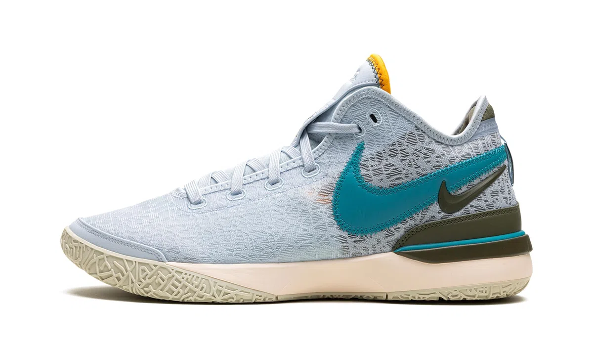 Nike Lebron 20 XX - Scarpe da Basket da Uomo Colore Blu/Verde nebulla 11 Donna/9 5 Uomo tonalità Blu Verde Acqua Nebula Blu 43 EU