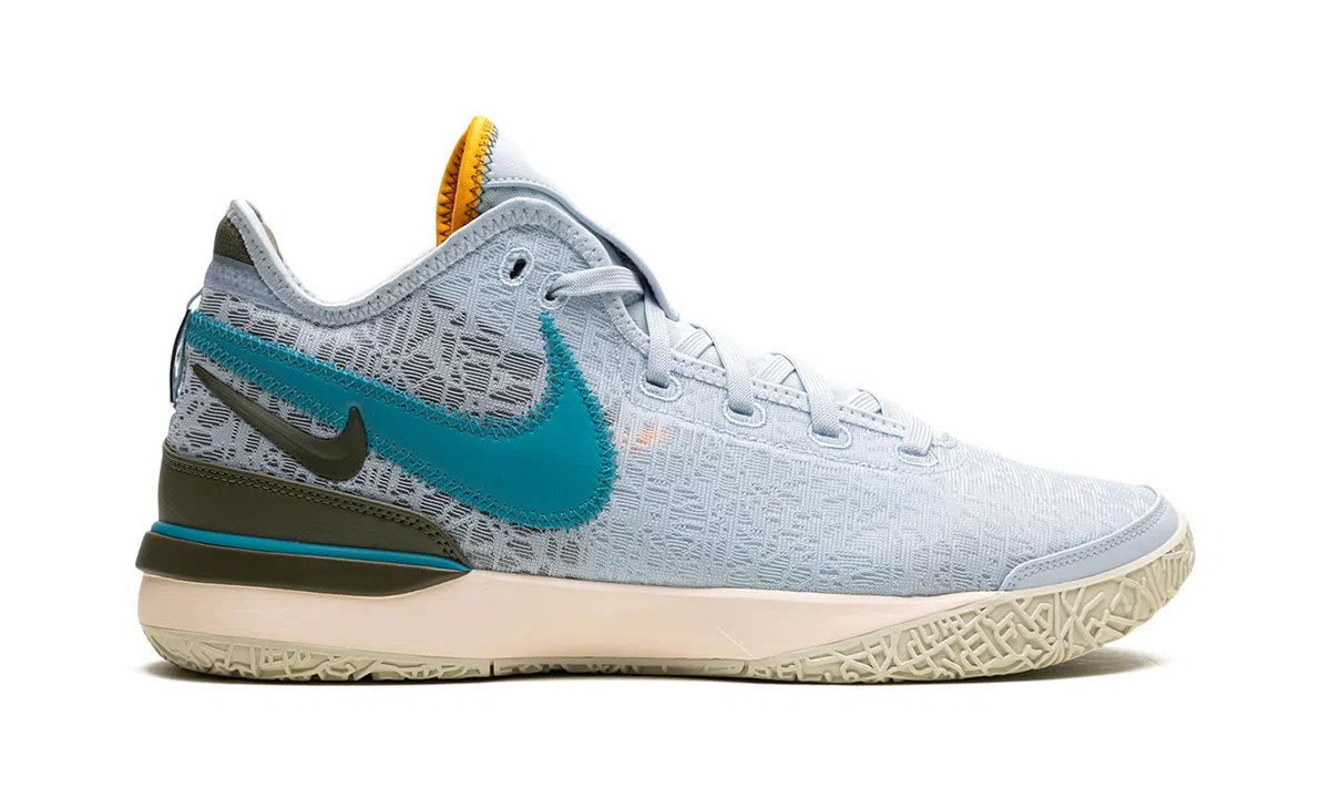 Nike Lebron 20 XX - Scarpe da Basket da Uomo Colore Blu/Verde nebulla 11 Donna/9 5 Uomo tonalità Blu Verde Acqua Nebula Blu 43 EU