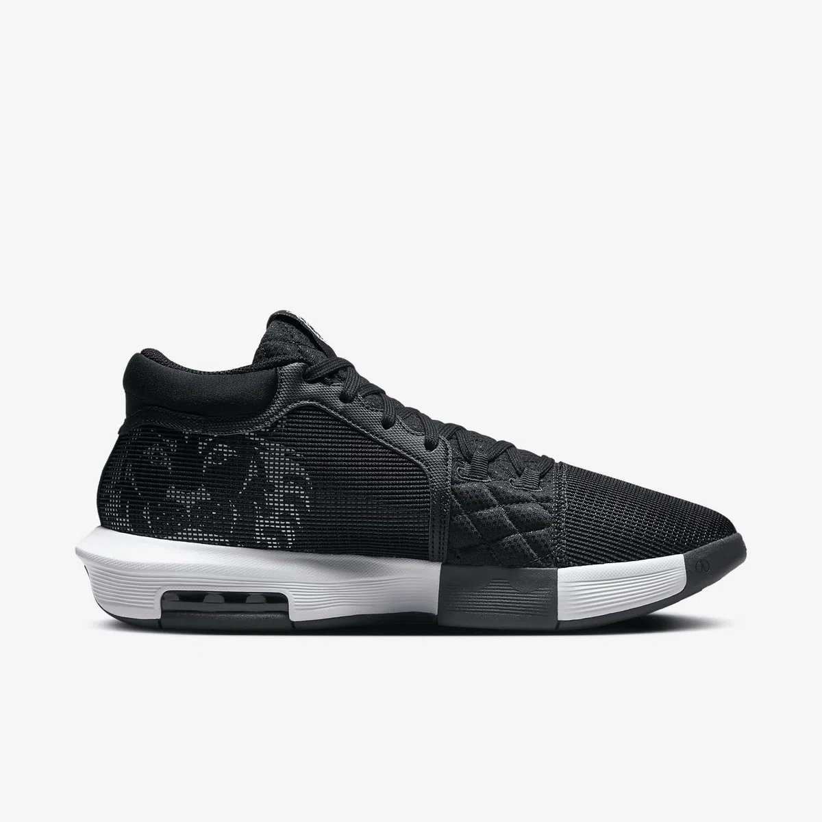 Nike Lebron Witness VIII TB (FB9944-002, Nero/Bianco-Nero)