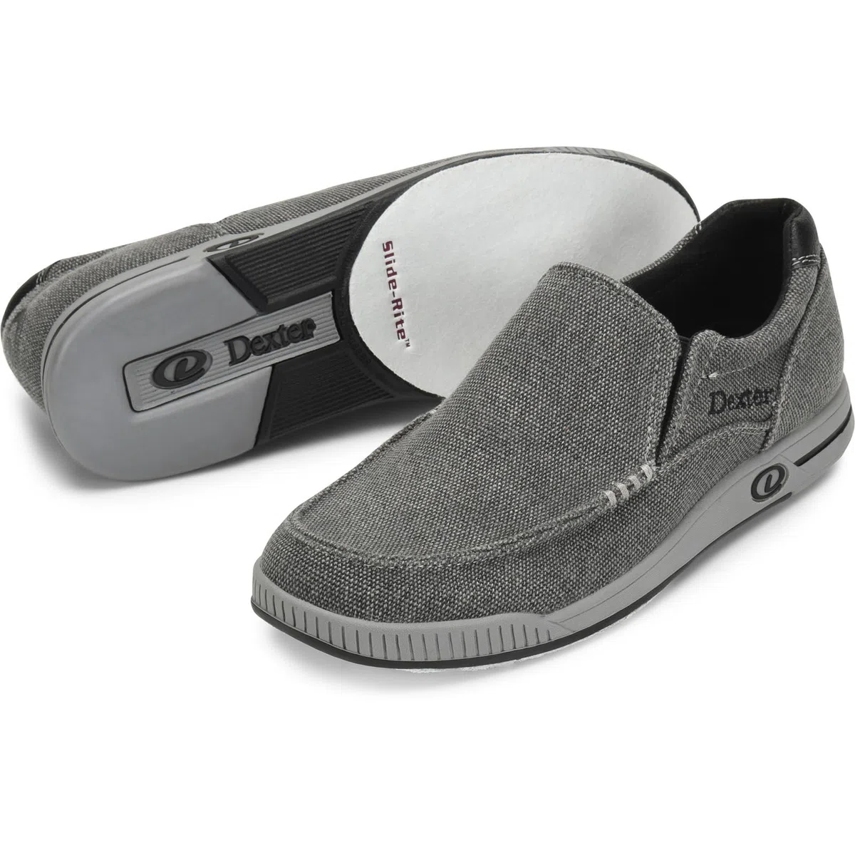 Dexter - Kam - Scarpe da Bowling, da Uomo, Colore: Antracite/Grigio Uomo